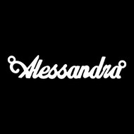 Срібне кольє з ім'ям Alessandra