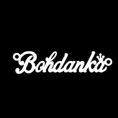 Срібне кольє з ім'ям Bohdanka