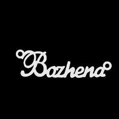 Срібне кольє з ім'ям Bozhena