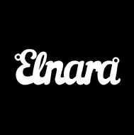 Срібне кольє з ім'ям Elnara