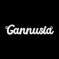 Срібне кольє з ім'ям Gannusia