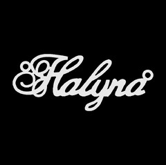 Срібне кольє з ім'ям Halyna