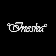 Срібне кольє з ім'ям Ineska
