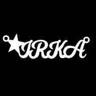 Срібне кольє з ім'ям Irka