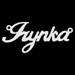 Срібне кольє з ім'ям Irynka