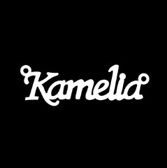 Срібне кольє з ім'ям Kamelia