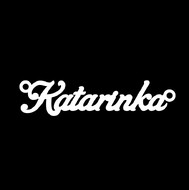 Срібне кольє з ім'ям Katarinka