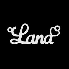 Срібне кольє з ім'ям Lana