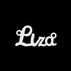 Срібне кольє з ім'ям Liza