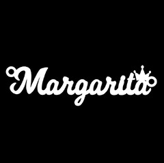 Срібне кольє з ім'ям Margarita