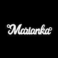 Срібне кольє з ім'ям Marianka