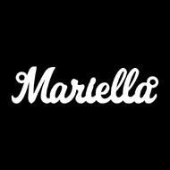 Срібне кольє з ім'ям Mariella