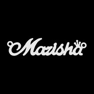 Срібне кольє з ім'ям Marisha