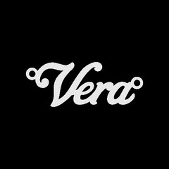 Срібне кольє з ім'ям Vera