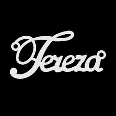 Срібне кольє з ім'ям Tereza