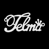 Срібне кольє з ім'ям Telma