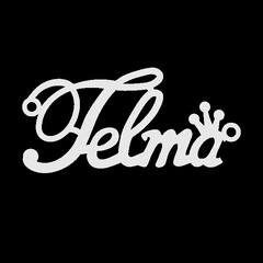 Срібне кольє з ім'ям Telma