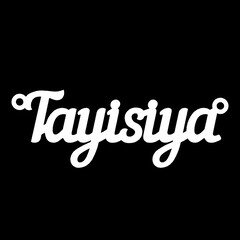 Срібне кольє з ім'ям Tayisiya