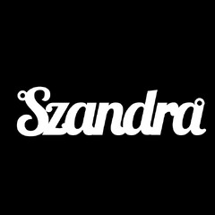 Срібне кольє з ім'ям Szandra