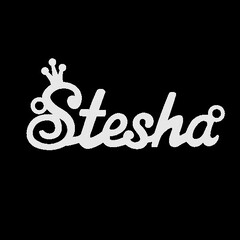Срібне кольє з ім'ям Stesha