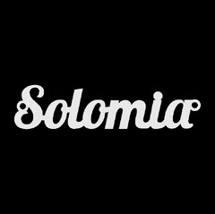 Срібне кольє з ім'ям Solomia