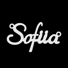 Срібне кольє з ім'ям Sofiia