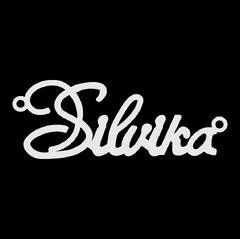 Срібне кольє з ім'ям Silvika