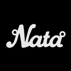 Срібне кольє з ім'ям Nata