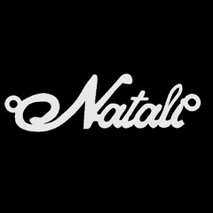 Срібне кольє з ім'ям Natali