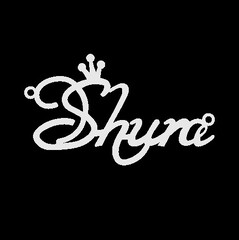 Срібне кольє з ім'ям Shura