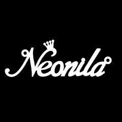 Срібне кольє з ім'ям Neonila