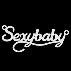 Срібне кольє з ім'ям Sexybaby
