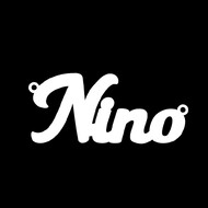 Срібне кольє з ім'ям Nino
