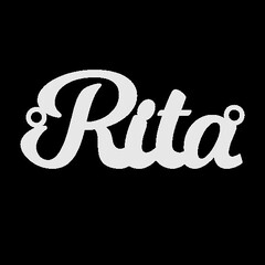 Срібне кольє з ім'ям Rita