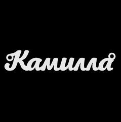 Срібне кольє з ім'ям Камилла