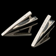 Срібні сережки 925 проби з фіанітами арт. 662с